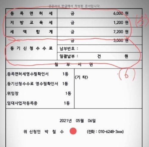 장기임대주택-금지사항-부기등기신청서-작성방법