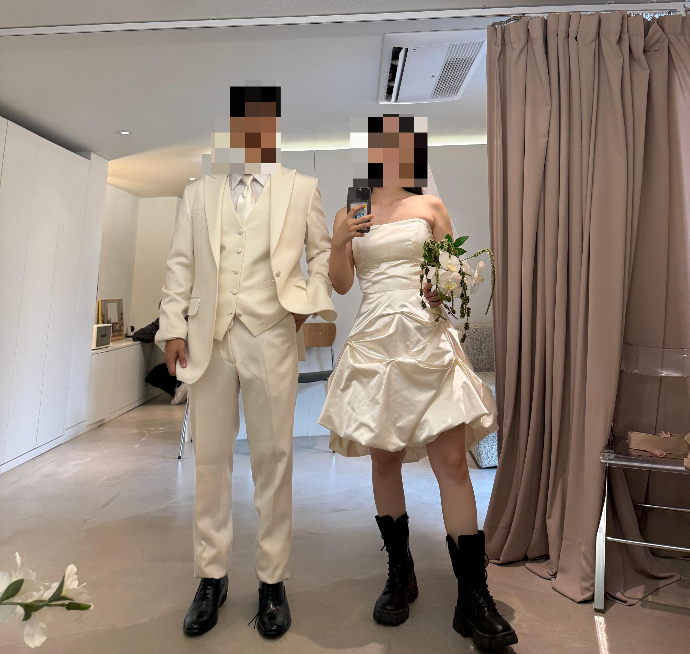 청담 이본느 드레스 대여 야외스냅 드레스 가성비 대여 후기