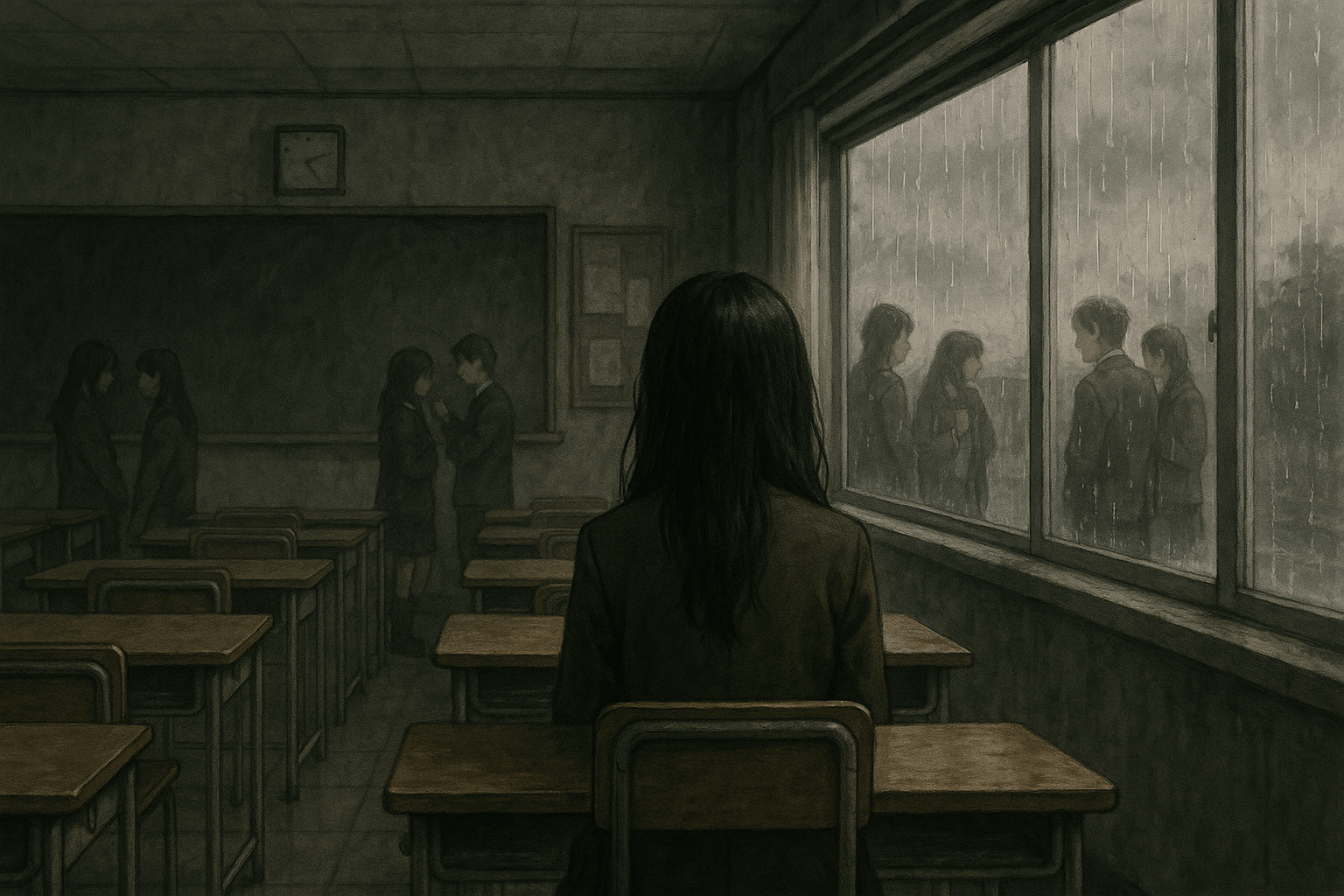 학교에서-왕따-당하는-꿈