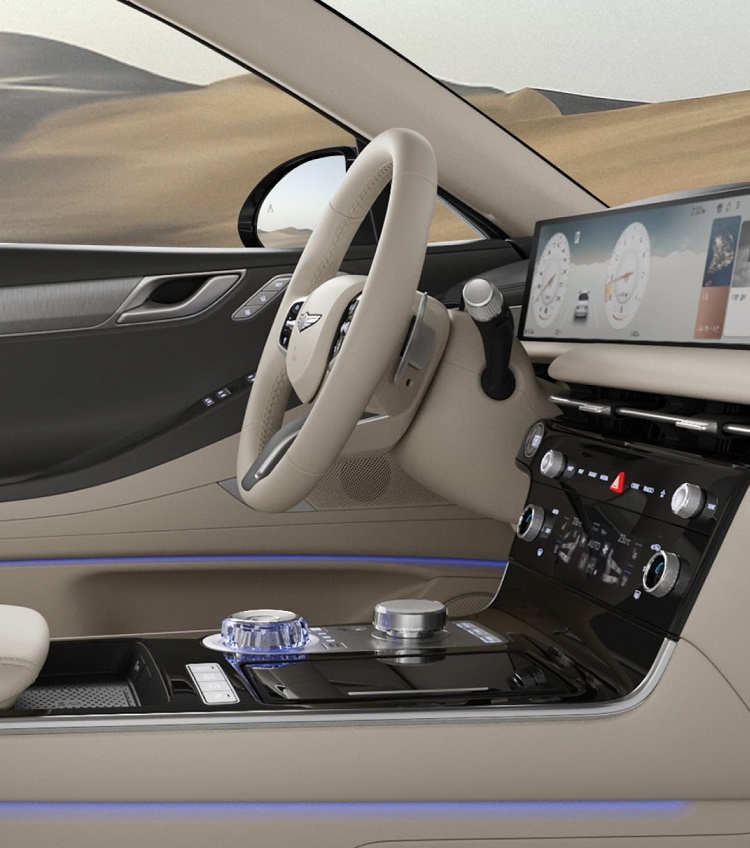 2024제네시스G80-바닐라베이지시트