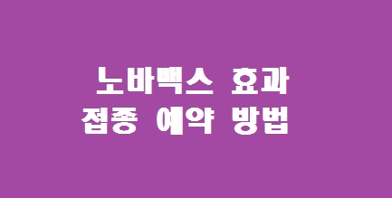 노바백스 부작용