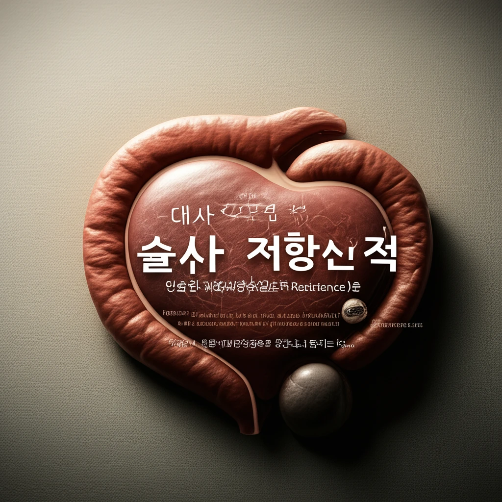 활력있는 삶! 인슐린 저항성 개선 완..