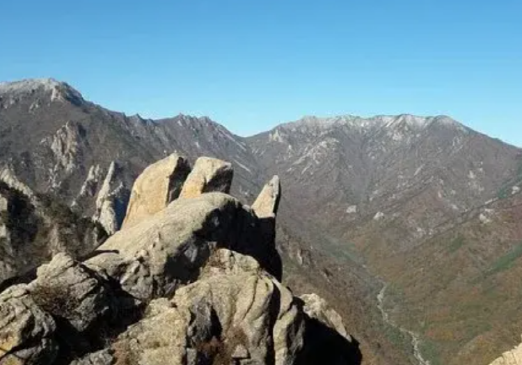 설악산 케이블카 전경