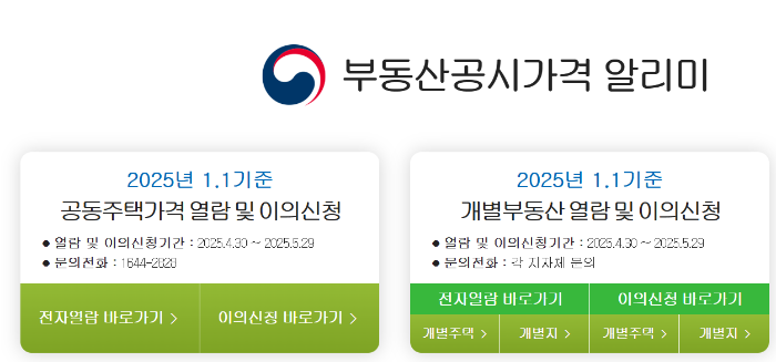 부동산 공시가격