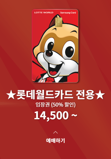 롯데타워 전망대 요금 사진