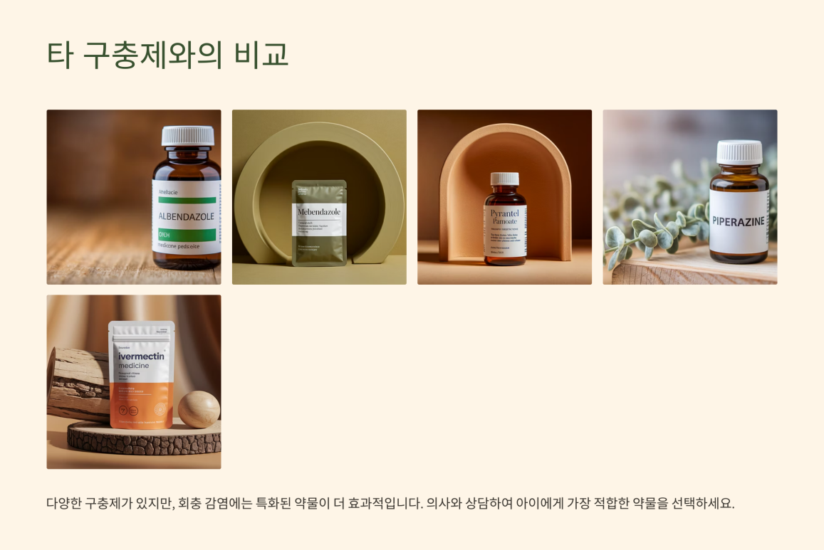 어린이 회충약 10