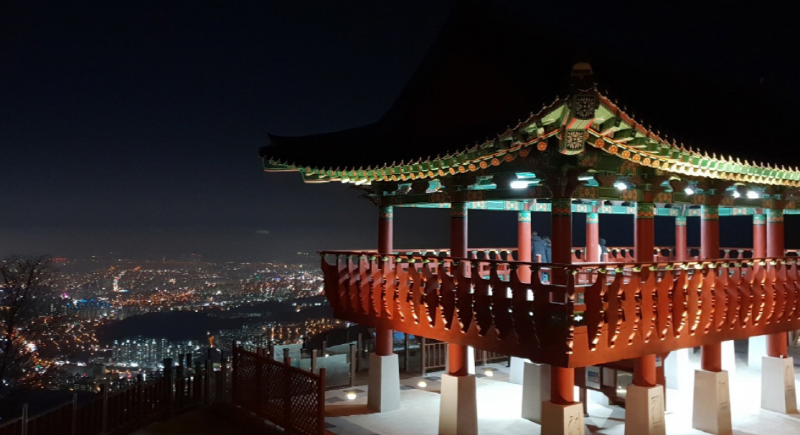식장산 전망대