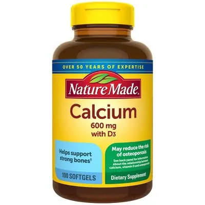 Nature Made - Calcium with Vitamin D3