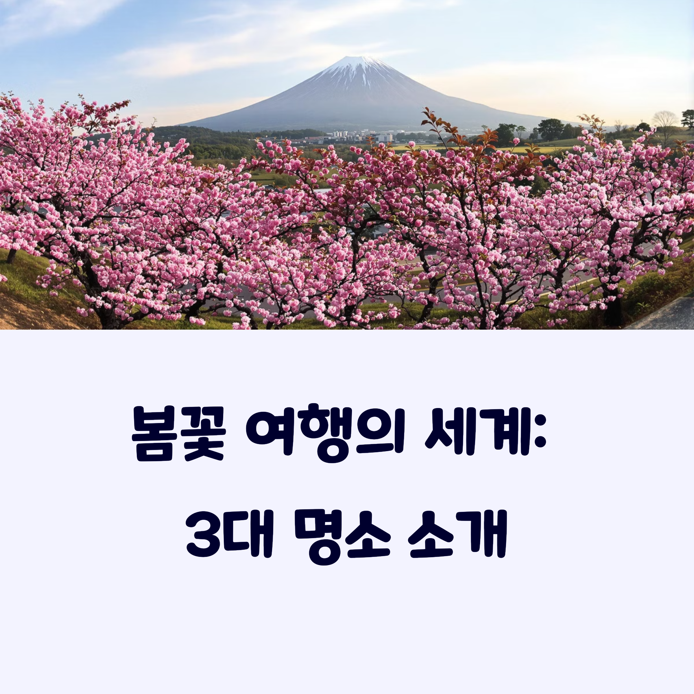 봄꽃여행