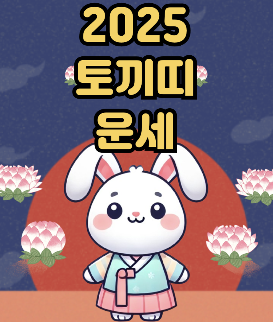 2025년 12월 토끼띠 년도별 상세 운세