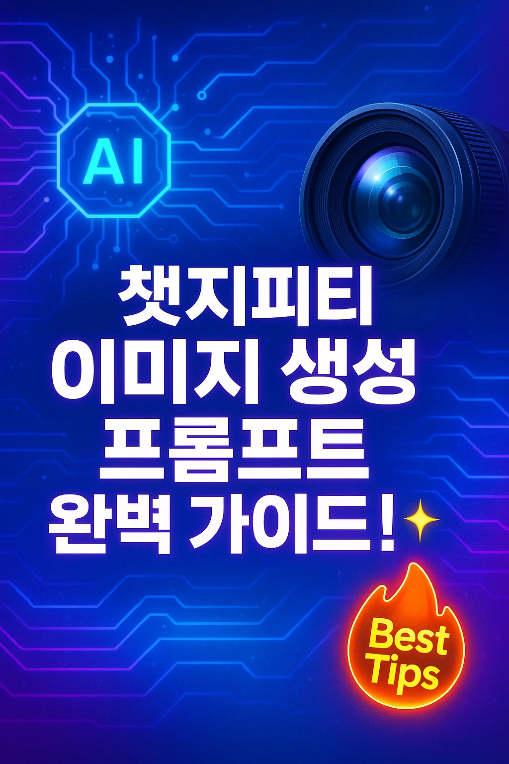 챗지피티 이미지 생성 프롬프트 예제 제공, 완벽 가이드!