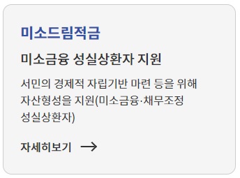 저신용자 정부지원 대출