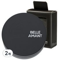 벨르아망 시그니쳐 차량용 방향제 블랙, 블랙체리, 2개