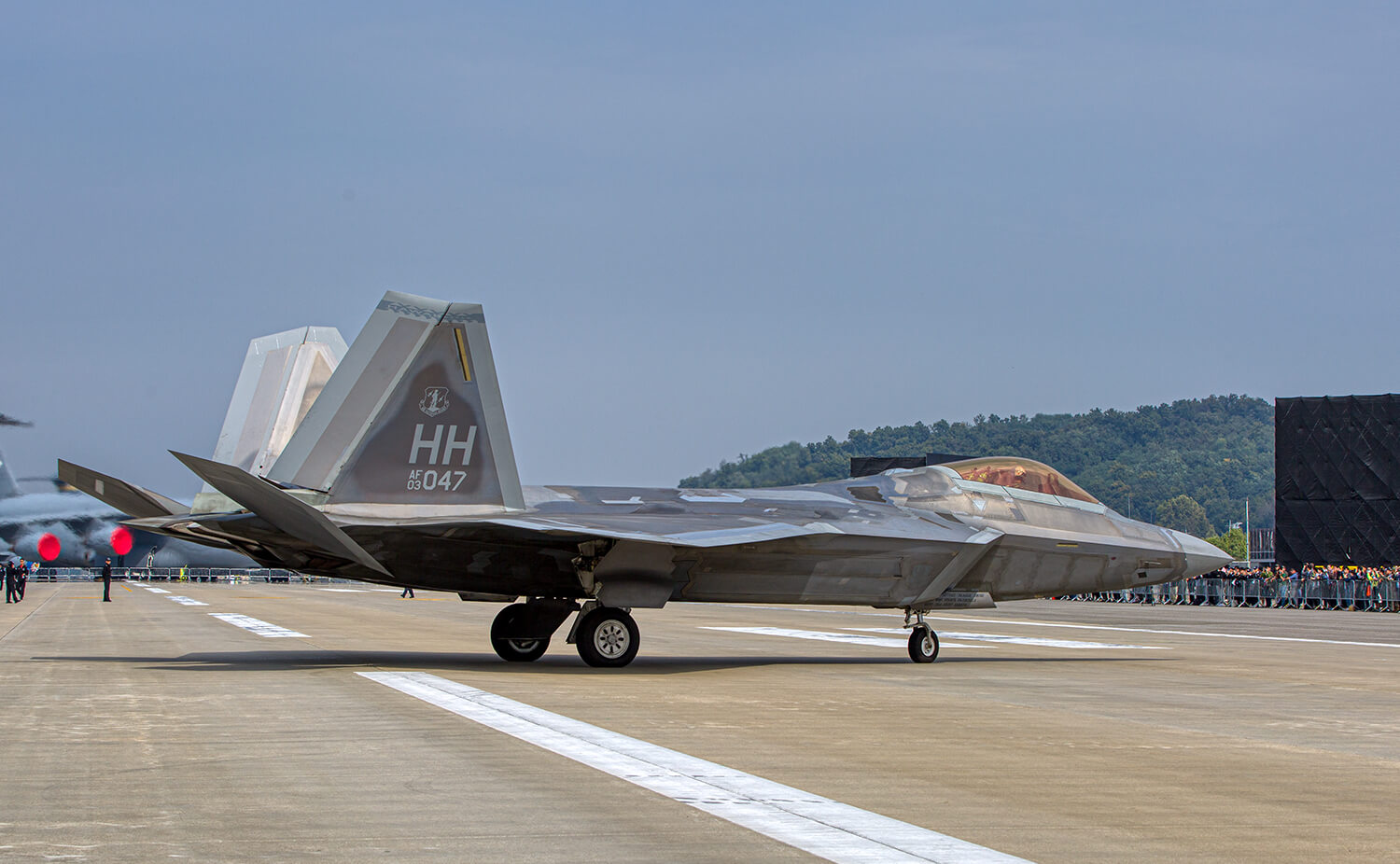 F22 랩터 시범비행