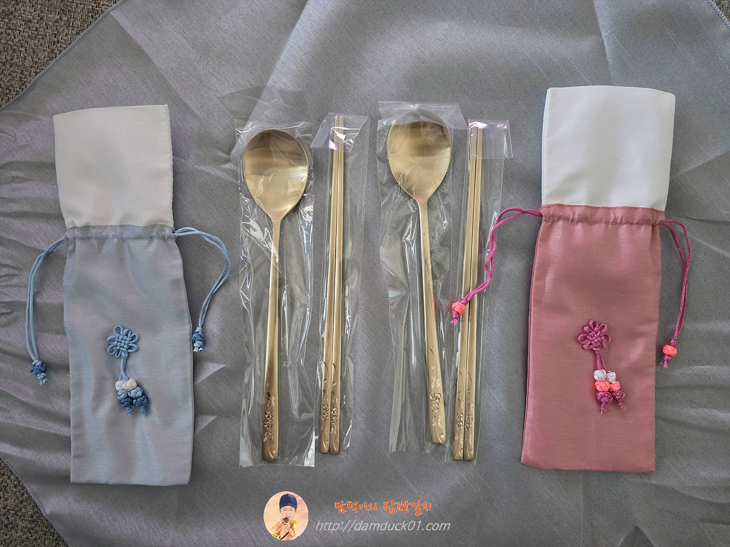 방짜 유기 수저세트