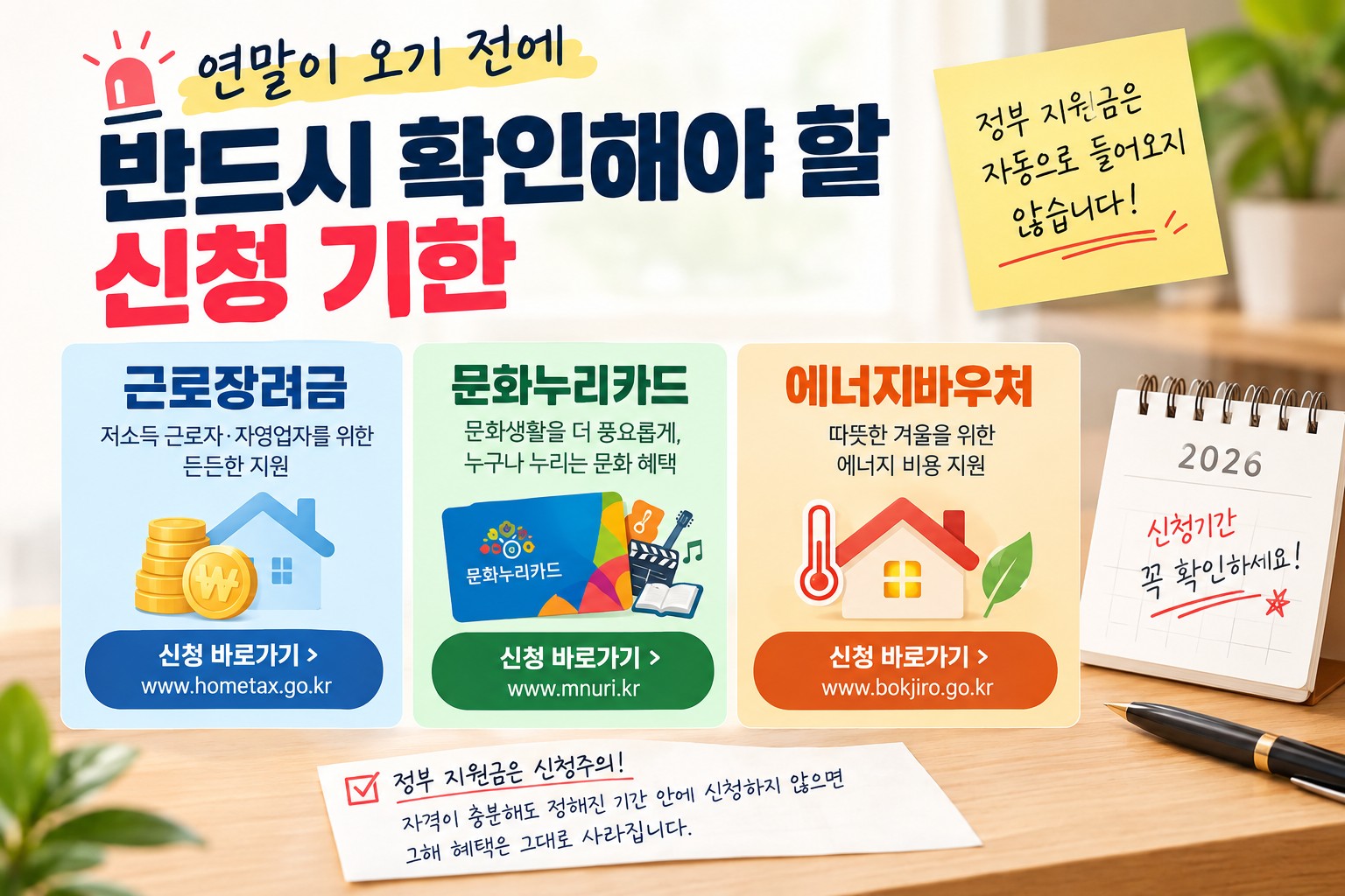 2026년 하반기 복지 지원금