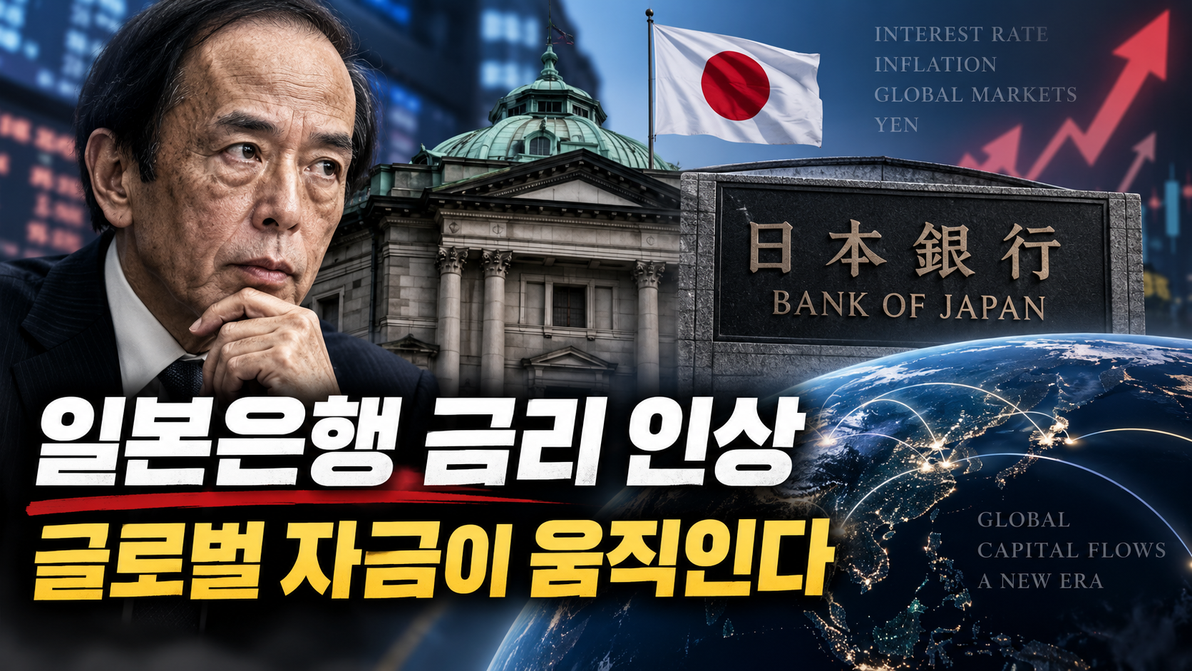 Bank of Japan interest rate hike affecting the yen and global capital flows