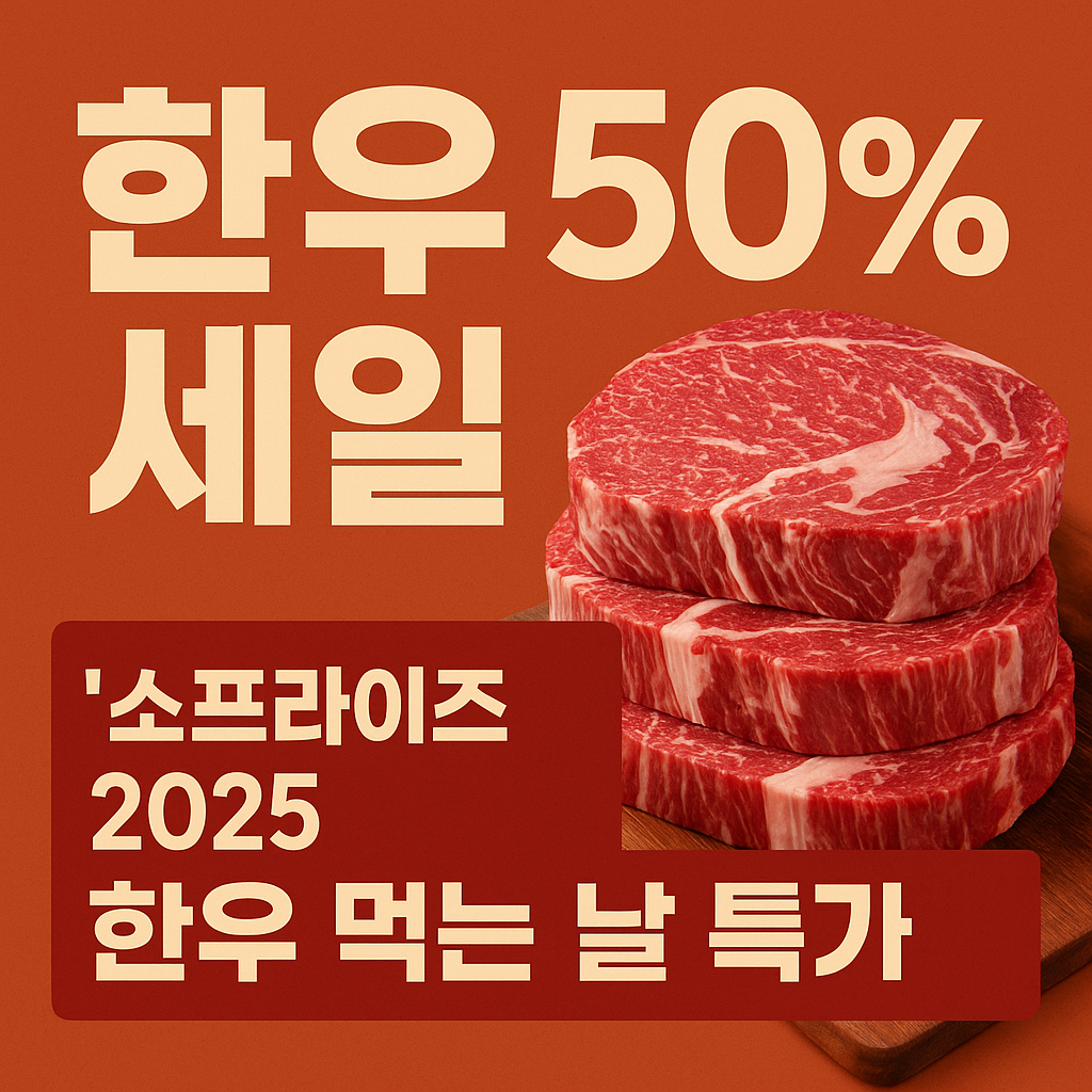 소프라이즈 2025 한우세일 행사