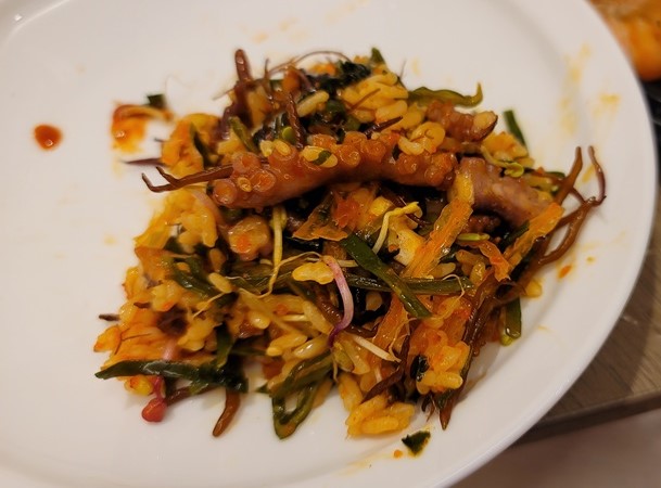 쏠비치 진도 해오름식당 - 낙지비빕밥2