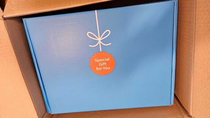 선물포장 언박싱