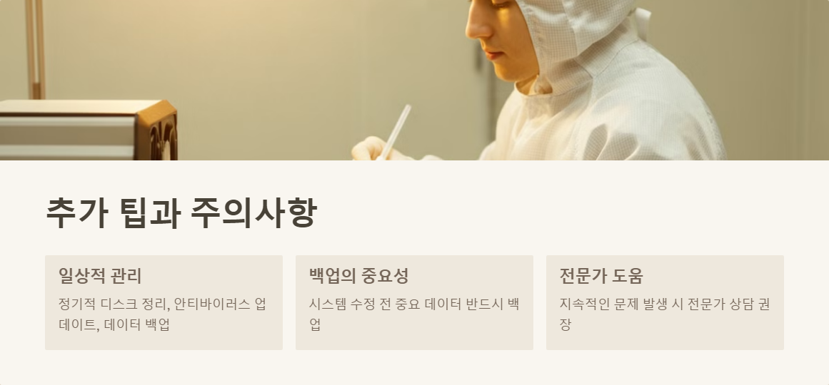 윈도우오류해결