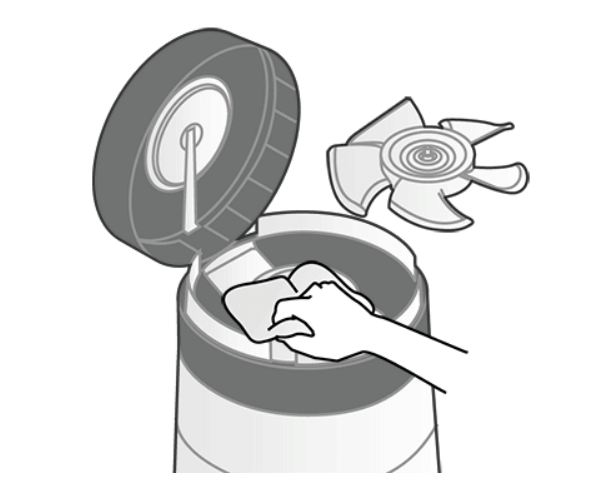 엘지 퓨리케어 공기청정기 필터 청소방법 및 교체시기 팬 청소1