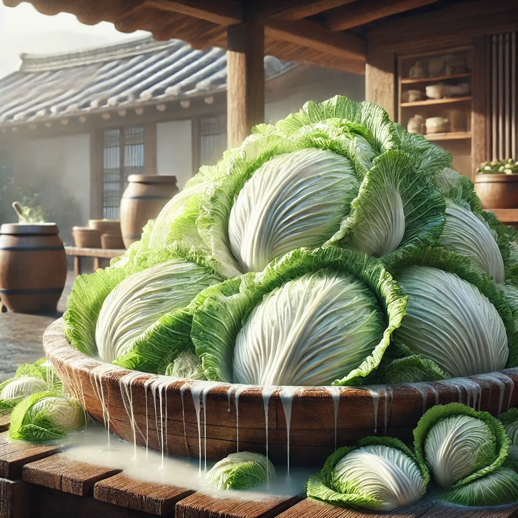 절임배추 물빼는 시간과 방법