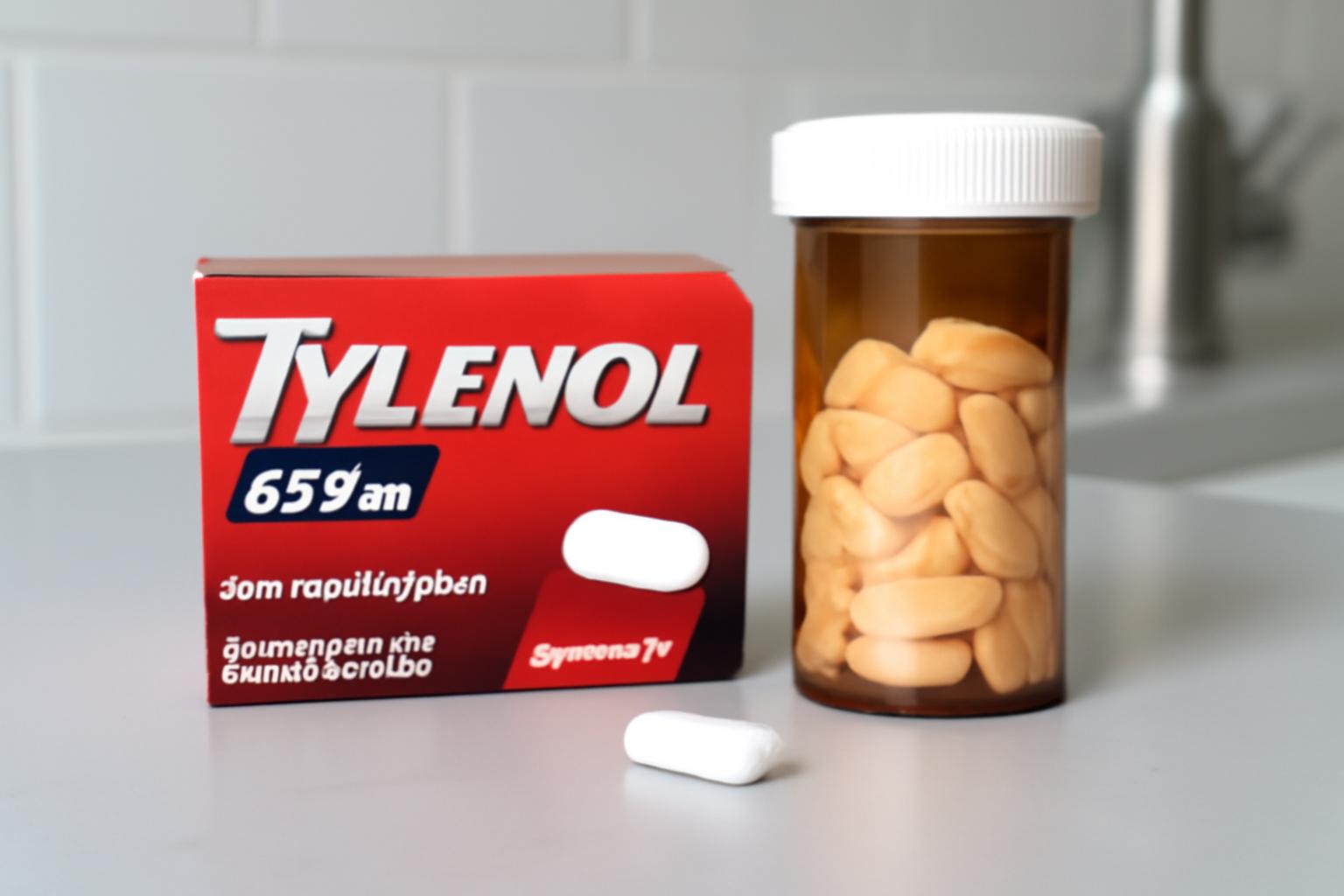 초등학생 타이레놀 650