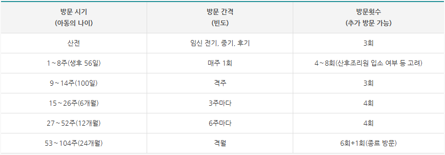 서울아기건강첫걸음 서비스 총정리! 산후 방문건강관리 혜택