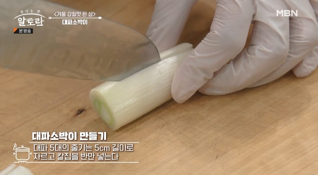 송훈 대파소박이