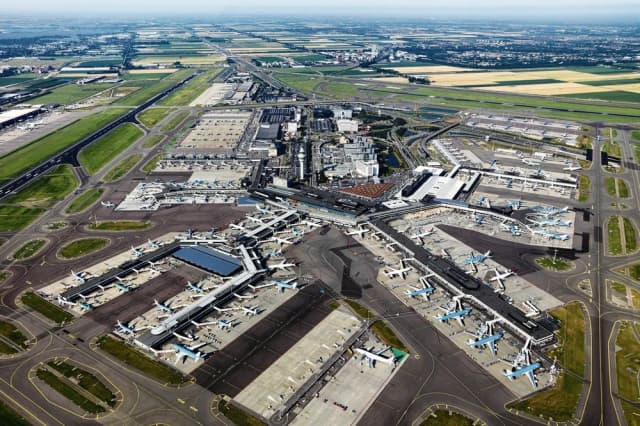 암스테르담 스키폴 공항 전경