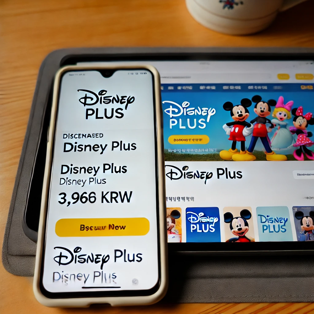 디즈니 플러스 가격 할인