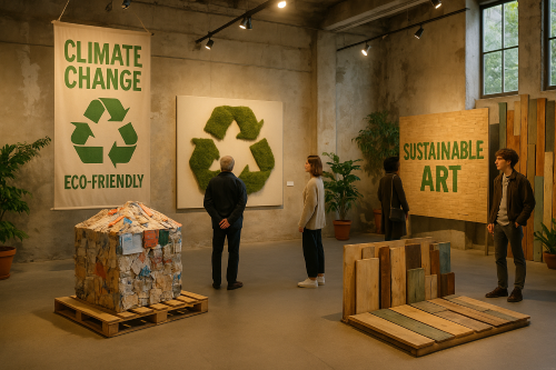 기후 변화와 예술: 탄소중립 전시의 실제 사례와 한계
