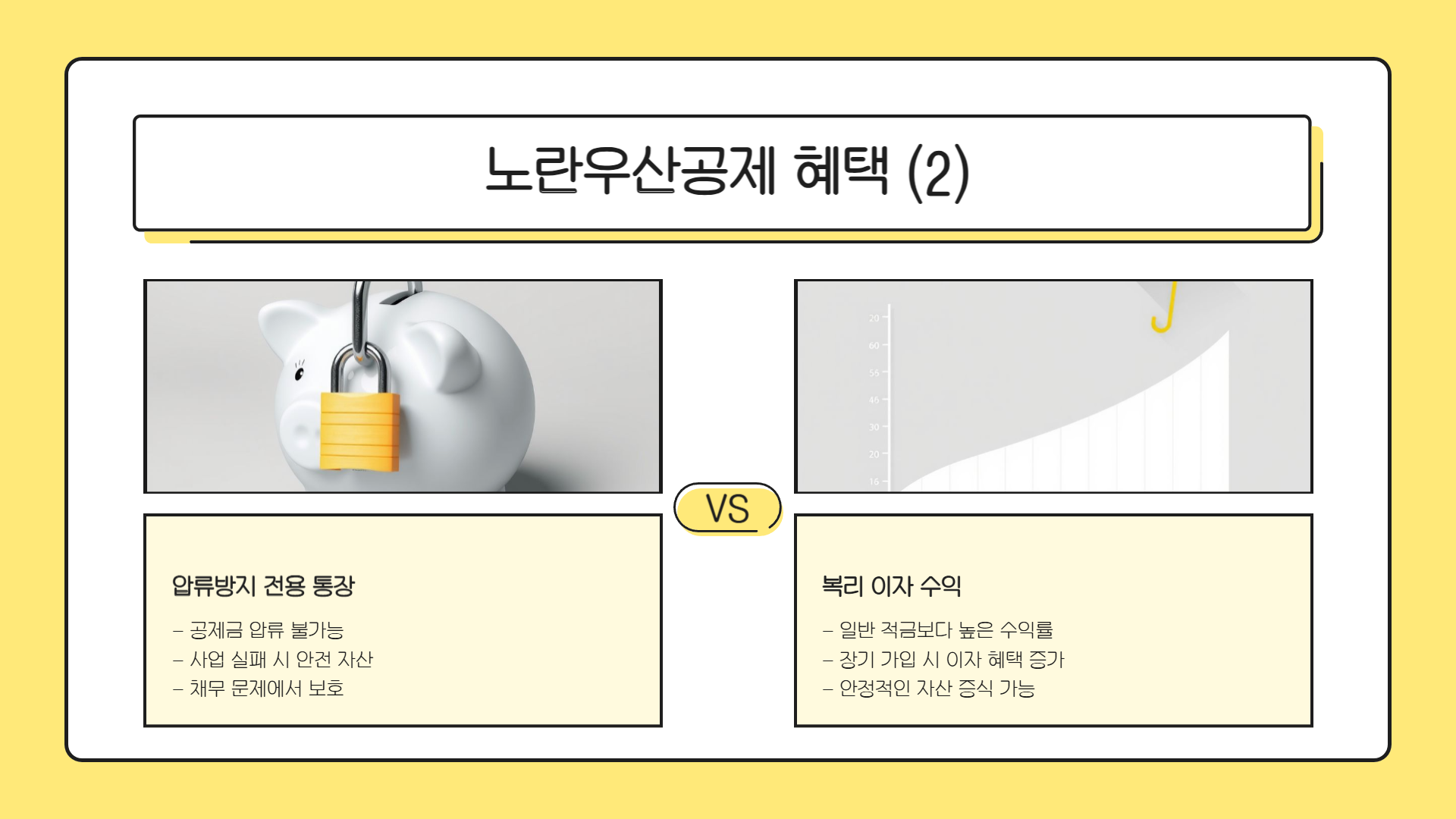 노란우산공제 혜택