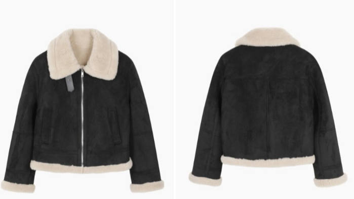 시슬리 무스탕(블랙)