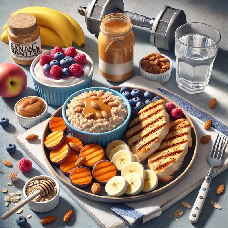 헬스 전 먹기좋은 음식