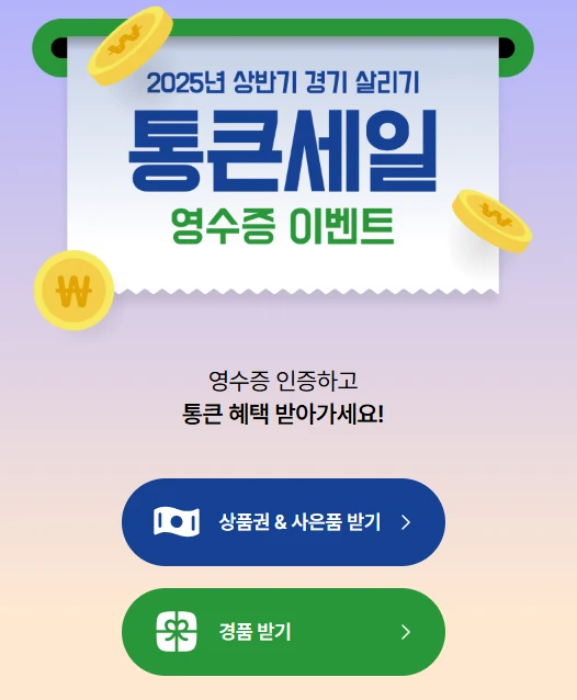 경기 살리기 통큰 세일 페이백 신청 방법 총정리(최대 3만 원 환급)