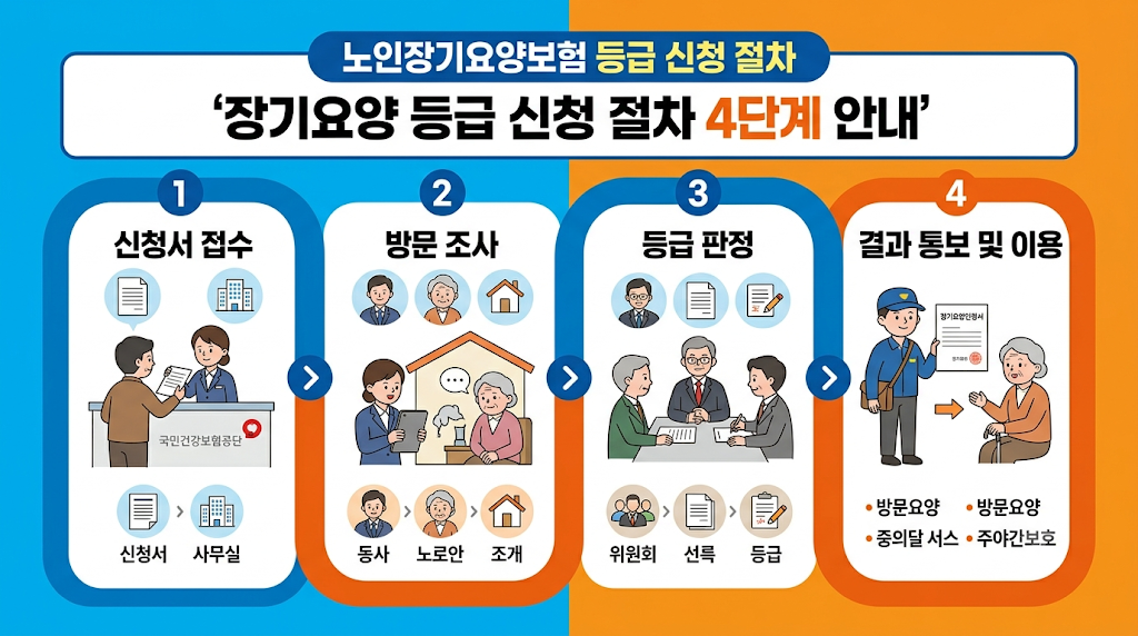 장기요양_등급신청_절차_4단계