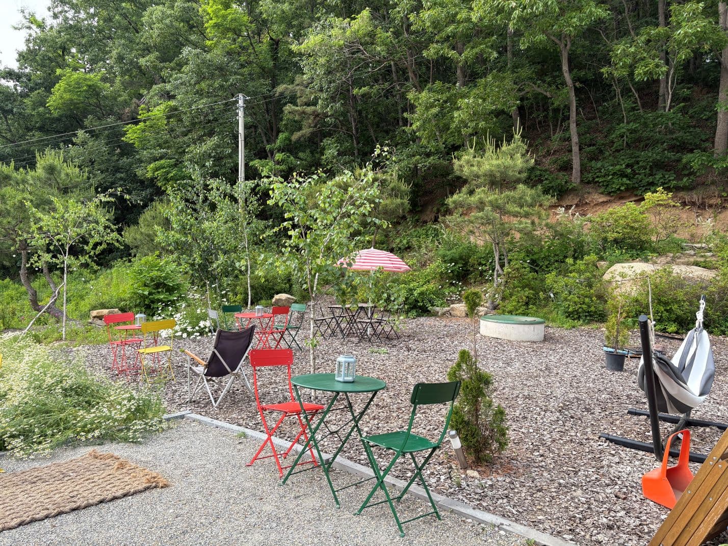 지평오차드 셀프 바베큐장