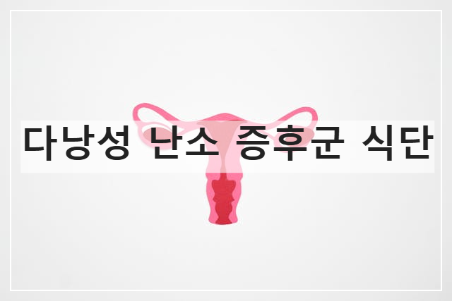 다낭성 난소 증후군 식단