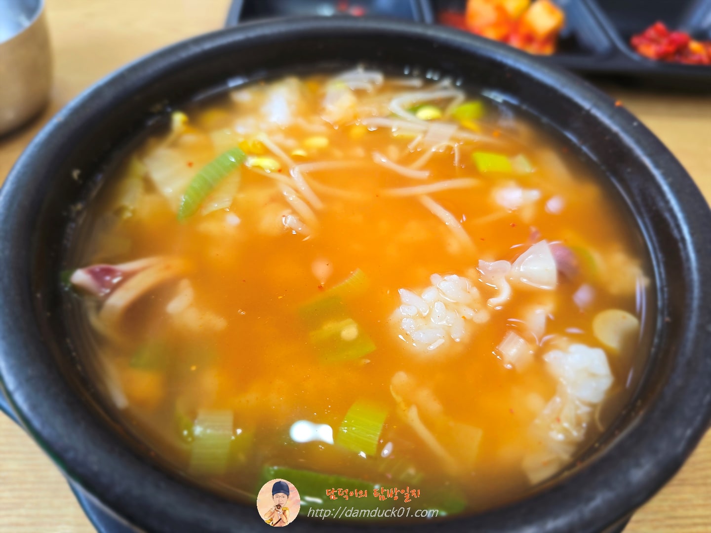 오징어 콩나물국밥