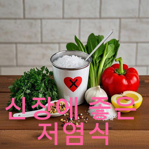신장 건강을 지키는 저염 식단