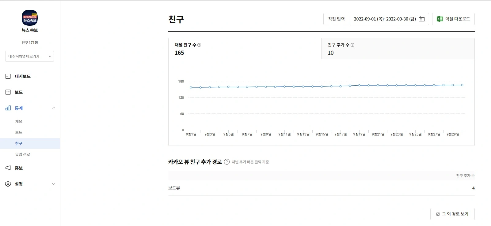친구추가(뉴스속보)