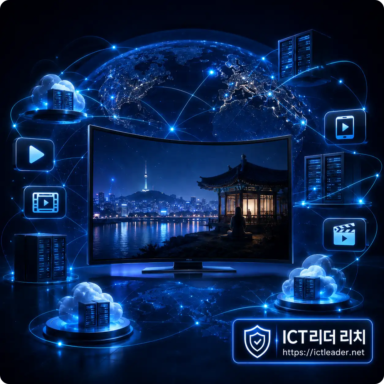K드라마 글로벌 스트리밍 CDN 클라우드 OTT 대표 썸네일2