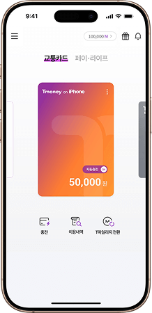 티머니 K패스 실시간 이용 내역 확인 방법