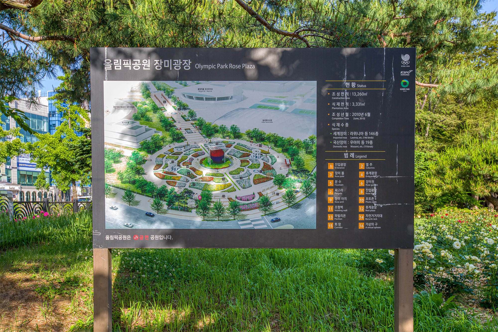 올림픽공원 장미축제 - 2