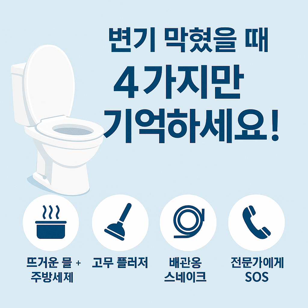 변기막힘