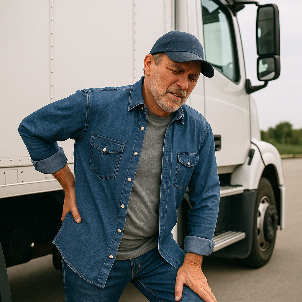 운송업 종사자가 겪는 허리디스크 전조