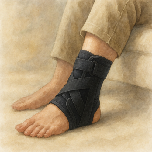 발목-보조기구