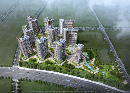 강서자이-에코델타-조감도